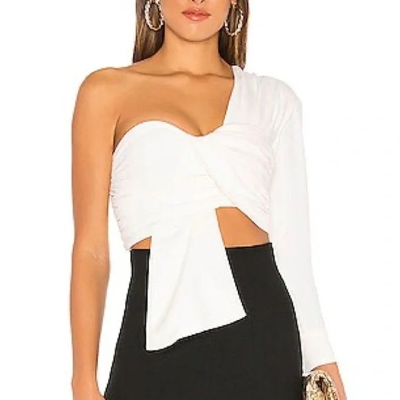 NBD one sleeve top - Picture 3 of 7